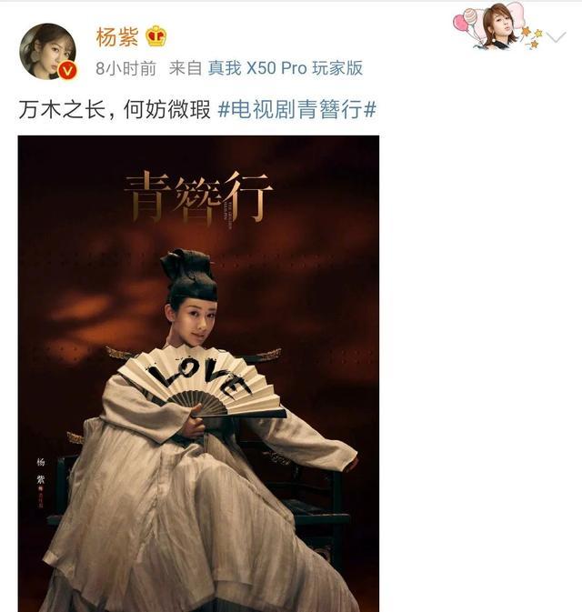 杨紫|杨紫吴亦凡聚餐合照开心比V，女方突变锥子脸，网友差点认不出来