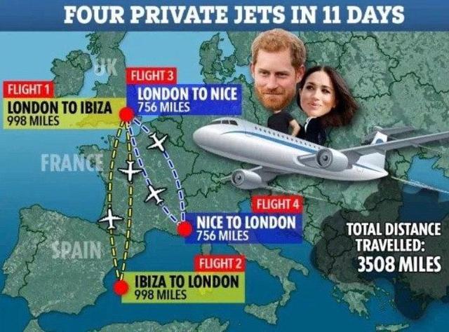 哈里王子|越说环保越浪费，哈里和梅根被骂虚伪：“王子唯一绿色之处是他的雨靴”