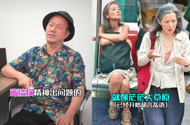 蓝洁瑛|香港娱记曝蓝洁瑛曾志伟是多年好友：卓伟恶意炒作蓝洁瑛事件