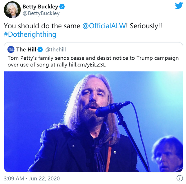 特朗普|韦伯要求特朗普停止在竞选集会使用歌曲《Memory》