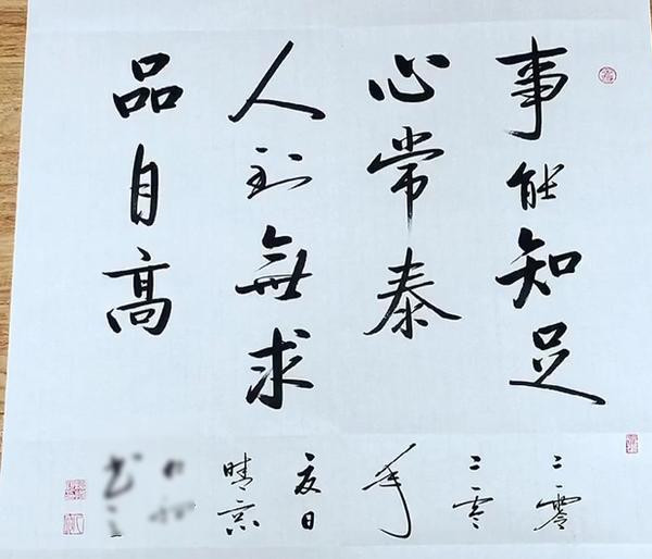 启功体|一网友秀“启功体”作品，痩劲挺拔，神形兼备，专家：没有价值