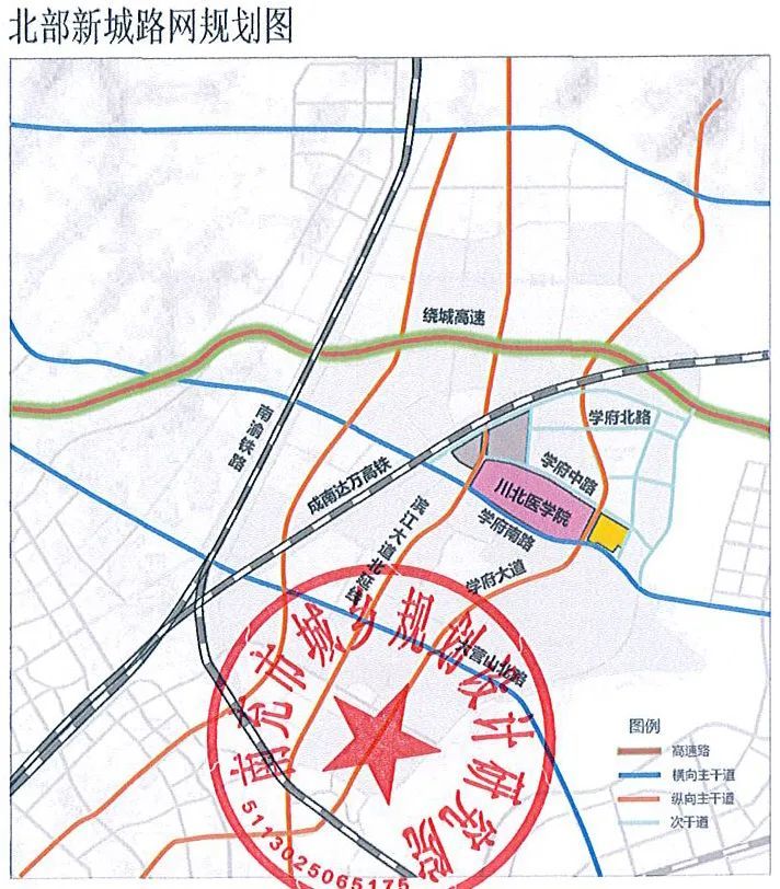 川北医学院地图图片