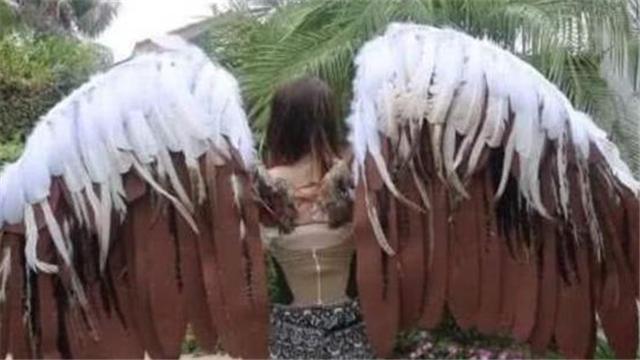 阿西尔|美国姑娘为实现“飞天梦”，花100万在背部植入翅膀，后来怎么样？