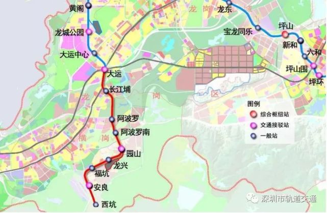 盐田地铁规划图片