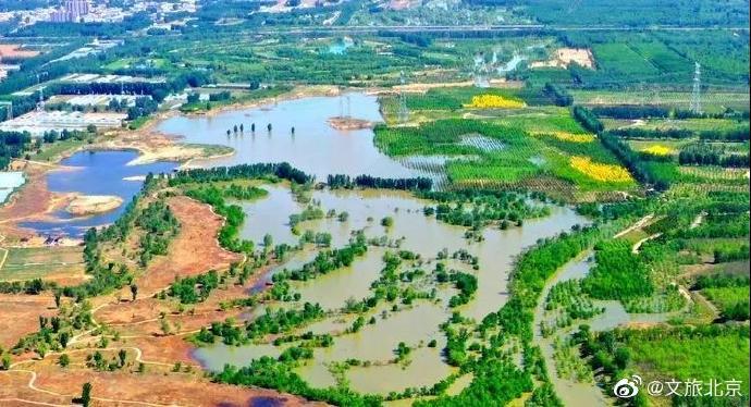 永定河|烟雨朦胧永定河，美景如画在房山！