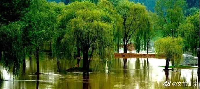 永定河|烟雨朦胧永定河，美景如画在房山！