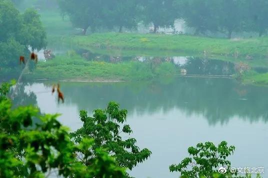 永定河|烟雨朦胧永定河，美景如画在房山！