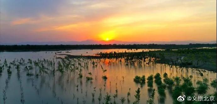 永定河|烟雨朦胧永定河，美景如画在房山！