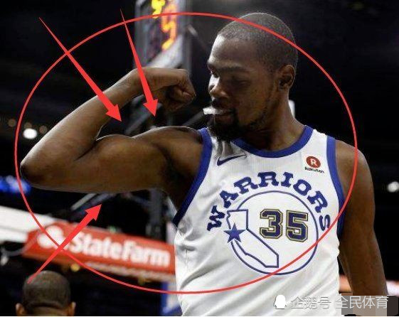 有种"错觉"叫杜兰特没有肌肉,罕见健身照曝出:这线条谁不爱!