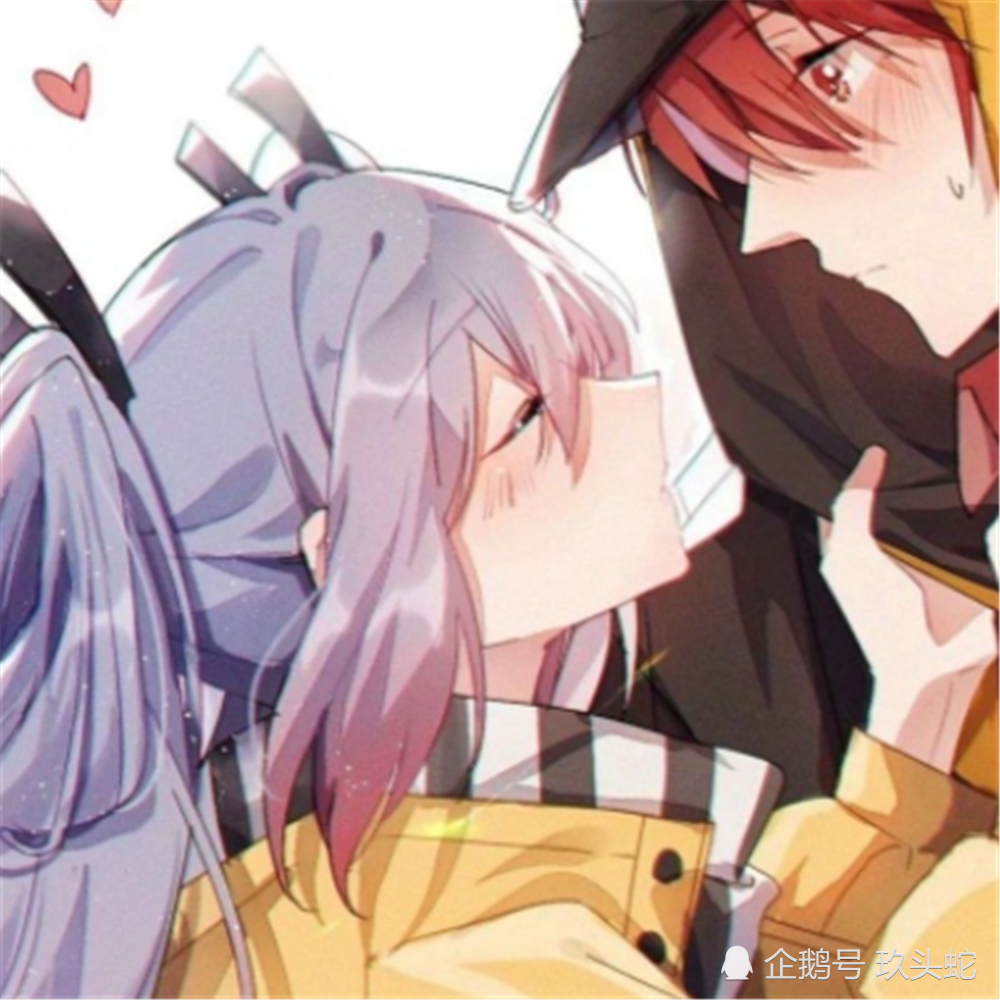 天真·可爱·精选动漫情头:可以乱想,但不要担心,我在爱你