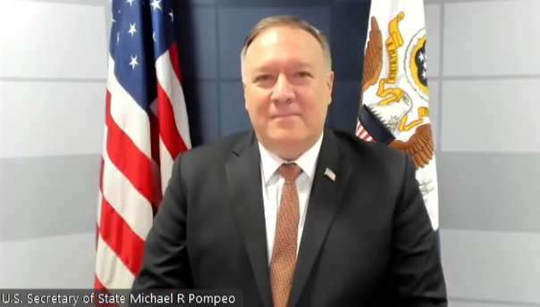 蓬佩奥|蓬佩奥忙撇清：我们可没逼印度禁中国APP哦