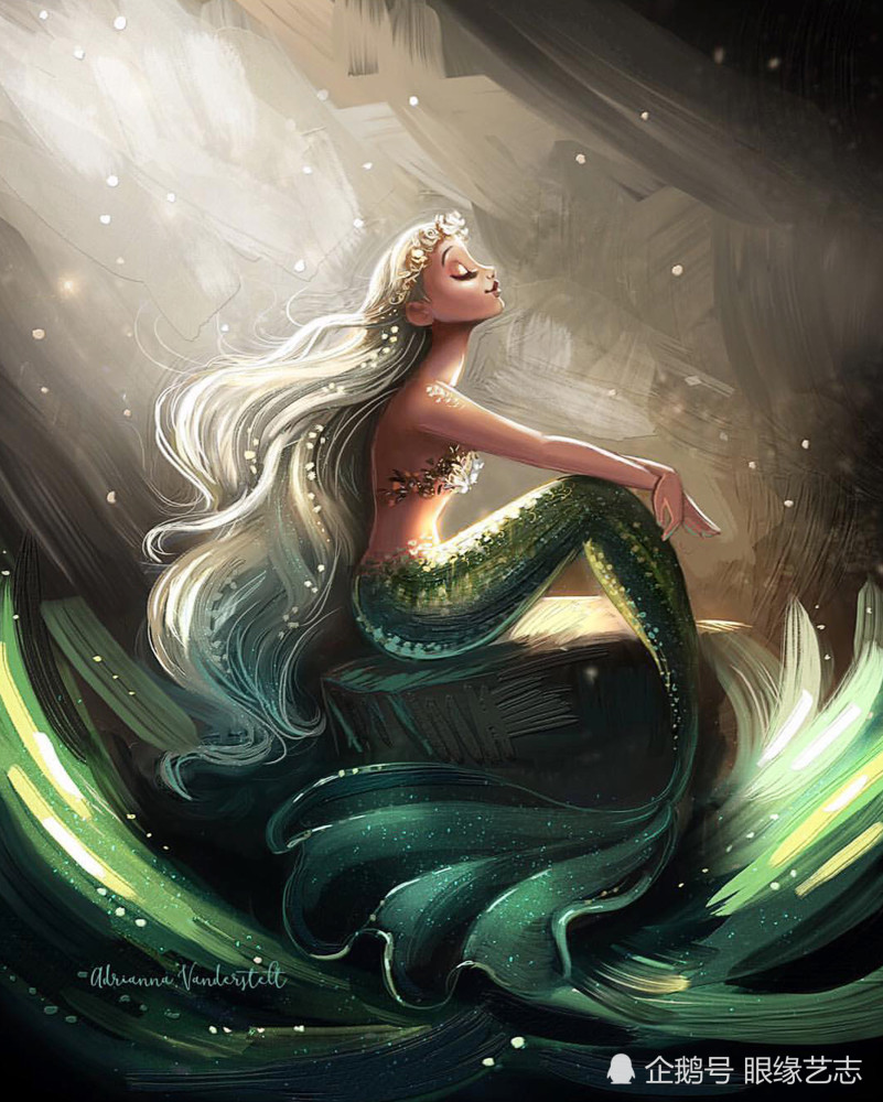 美人鱼美在何处迪士尼画师带你领略虚幻美学中的人鱼梦
