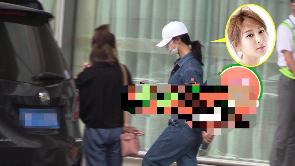 青簪行|杨紫《青簪行》杀青后首现身，穿牛仔衣明显发福，低头不语情绪低落