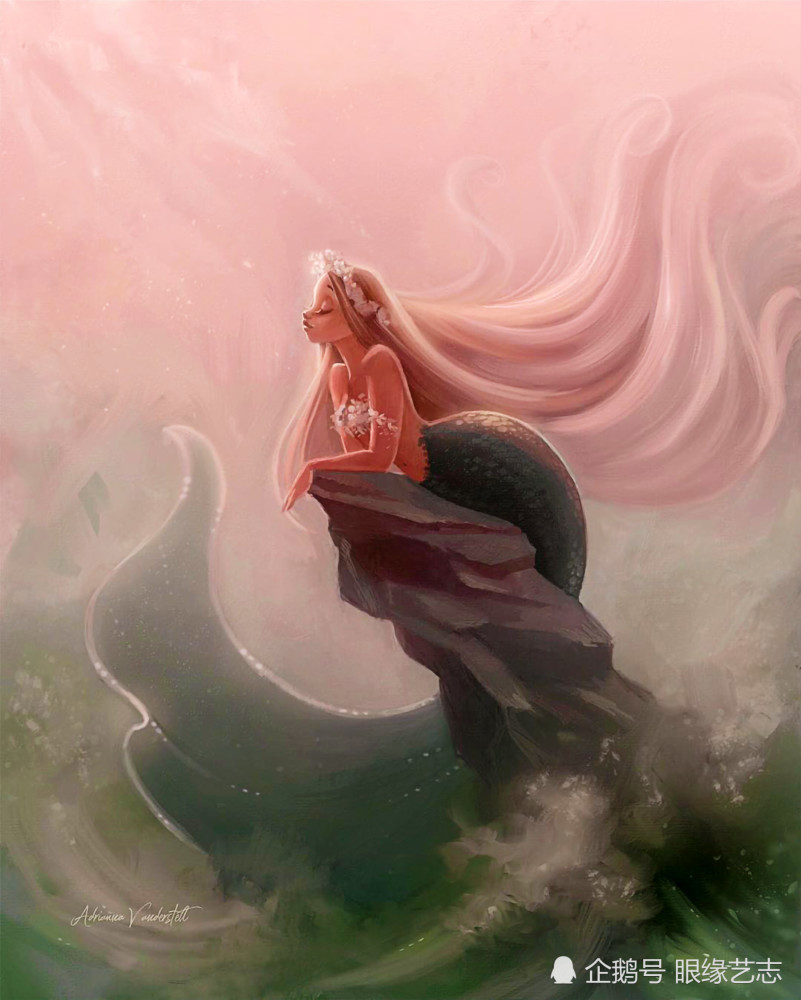 美人鱼|美人鱼美在何处？迪士尼画师带你领略虚幻美学中的人鱼梦
