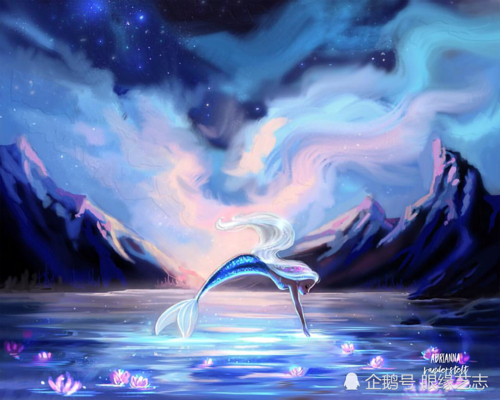 美人鱼|美人鱼美在何处？迪士尼画师带你领略虚幻美学中的人鱼梦