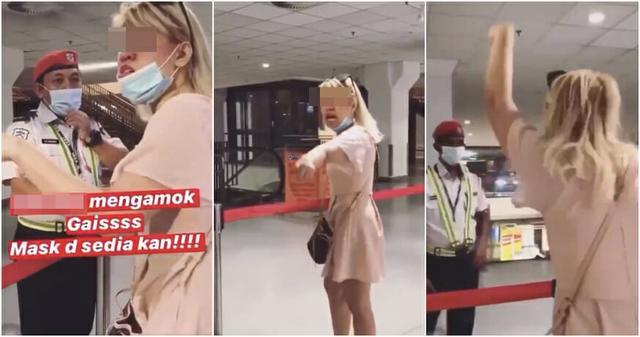 口罩|大马姐妹花身价不菲，进商场因未戴口罩被拦，当场怒骂保安是白痴