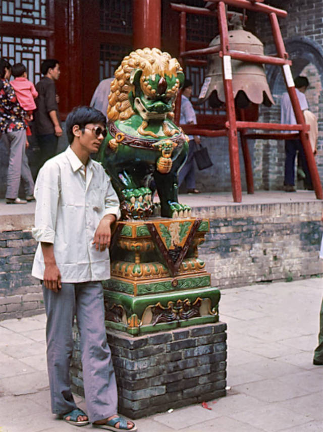 1983年,河南登封嵩山少林寺,老照片