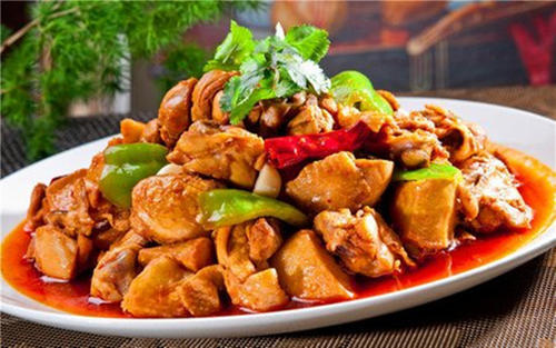 舌尖上的美食新疆大盘鸡