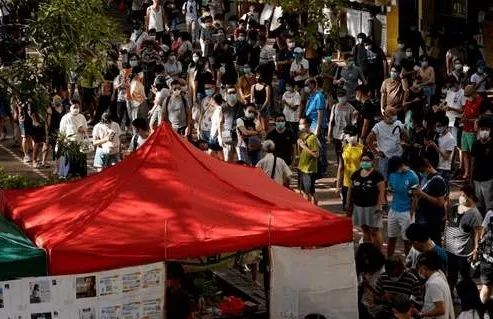 香港社会谴责反对派加剧疫情蔓延危害市民生命 腾讯新闻