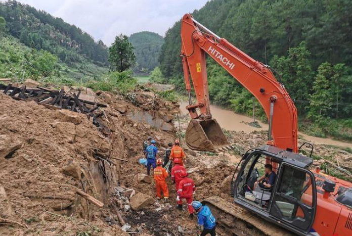 突發四川大竹暴雨誘發高位飛石釀慘劇已致4人死亡