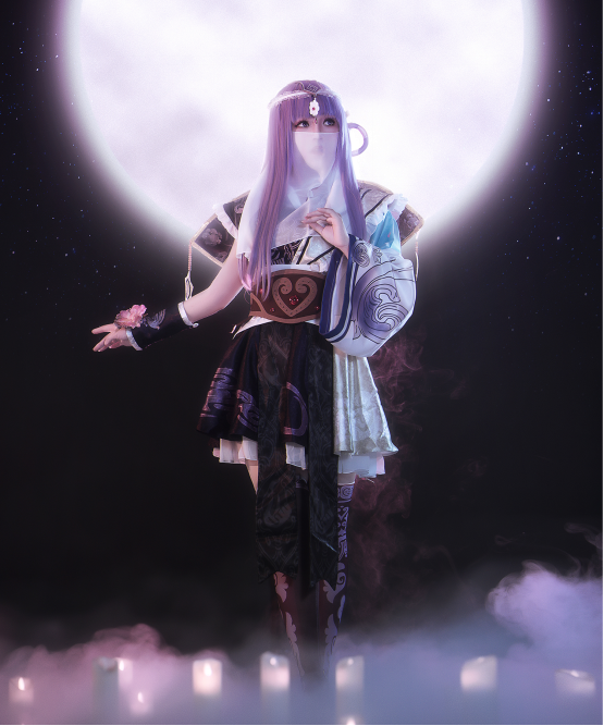 秦时明月世界:神秘少女cos少司命获官方点赞,阴阳家顶流实锤!