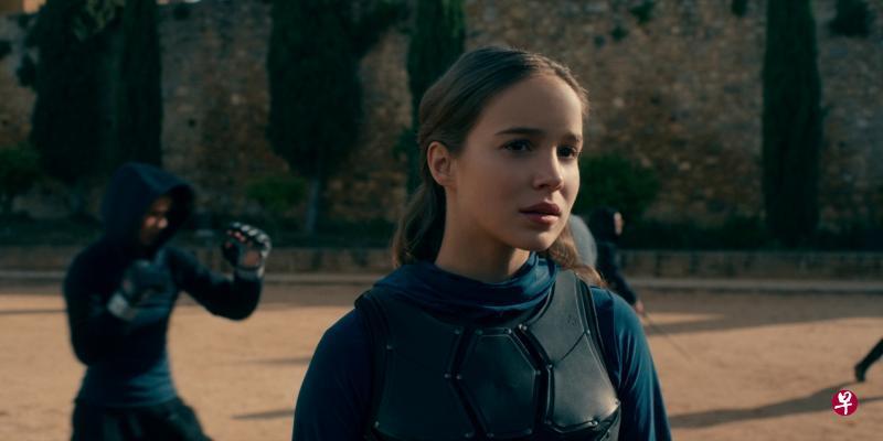 《修女战士》由22岁葡萄牙女星艾芭巴迪斯达主演.(netflix提供)