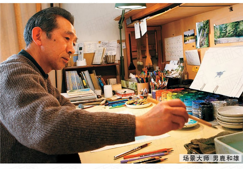 宫崎骏|宫崎骏的御用颜料我不允许我的宝贝们还不知道！