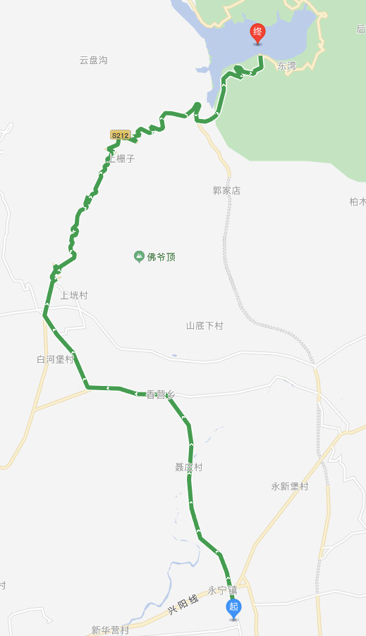 2,永宁古城出发,沿s212昌赤路一路向北行驶约25公里,到百里山水画廊最