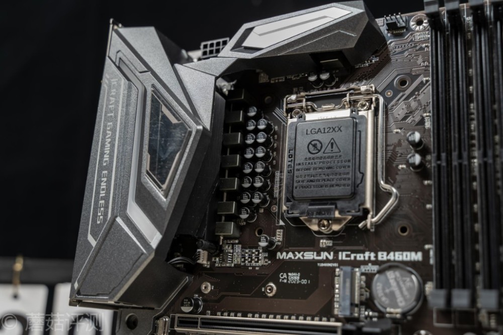 外观酷炫配置齐全铭瑄msicraftb460m游戏主板评测