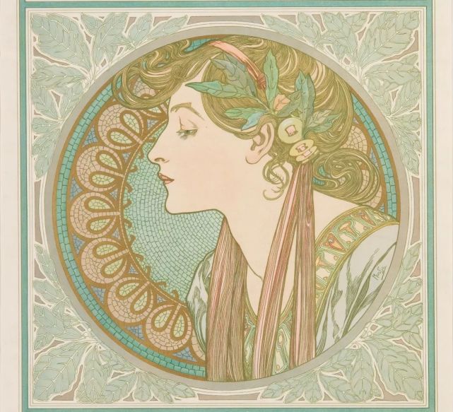 2020年了我还在想念穆夏笔下的小仙女