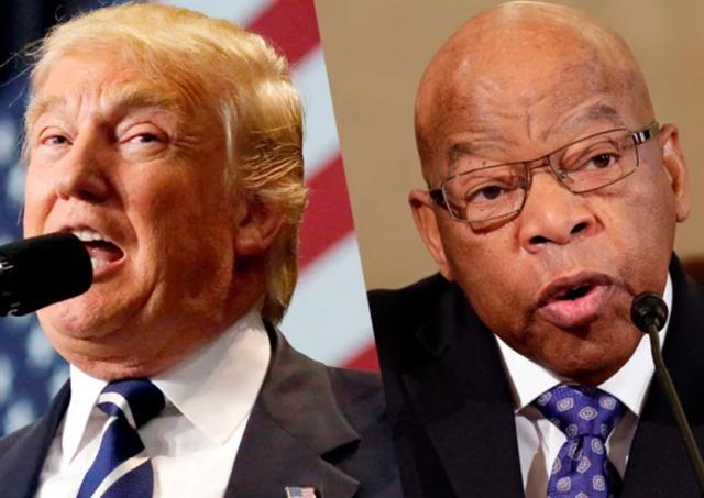 约翰·刘易斯|美民权领袖刘易斯逝世，特朗普下令降半旗致哀，两人多次爆发冲突