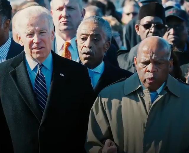 约翰·刘易斯|拜登悼民权领袖：我们都是按照上帝的形象造的，而刘易斯独一无二