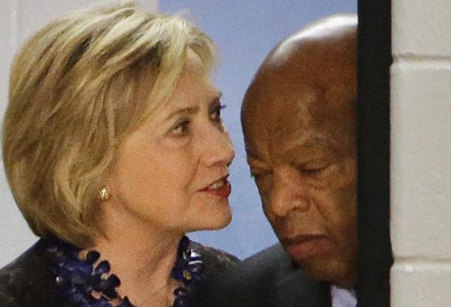 希拉里|民权领袖去世，希拉里悲痛哀悼：我们美国失去一个巨人，我们爱他