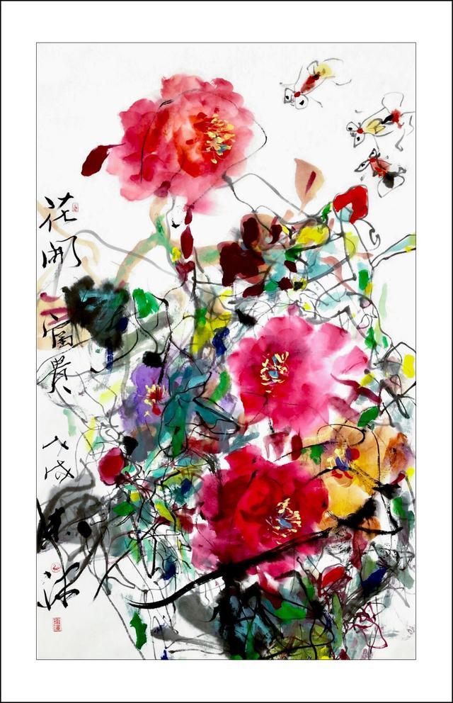 现代抽象文人画大家东泽作品赏析