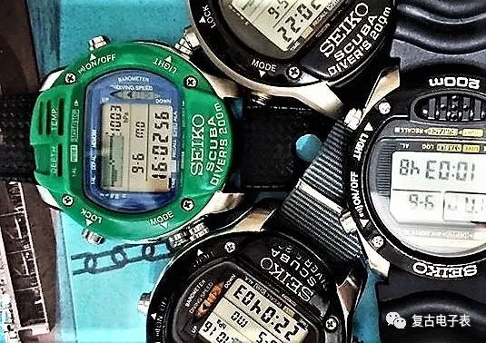 数显潜水盛世之精工潜水大师seikoscubamasterm796