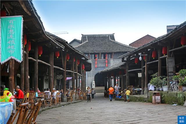 呈现明清时代老四川文化的人文风貌|古镇|四川|罗城古镇|老街|罗城镇