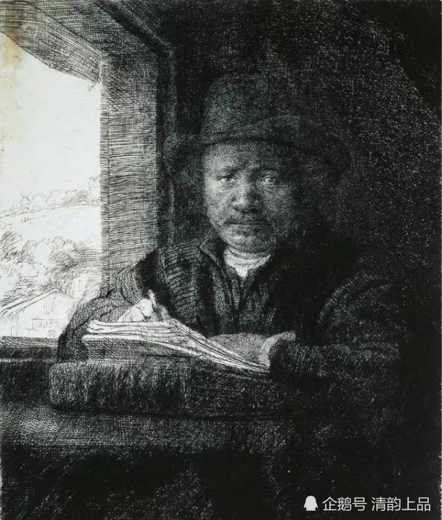 伦勃朗·哈尔曼松·凡·莱因|欧洲17世纪最伟大的画家之一，伦勃朗素描作品欣赏