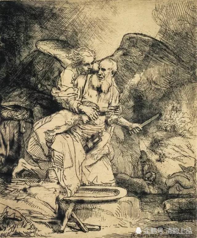 伦勃朗·哈尔曼松·凡·莱因|欧洲17世纪最伟大的画家之一，伦勃朗素描作品欣赏