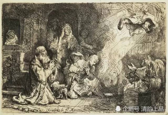 伦勃朗·哈尔曼松·凡·莱因|欧洲17世纪最伟大的画家之一，伦勃朗素描作品欣赏