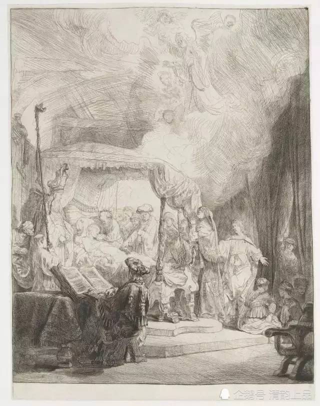 伦勃朗·哈尔曼松·凡·莱因|欧洲17世纪最伟大的画家之一，伦勃朗素描作品欣赏