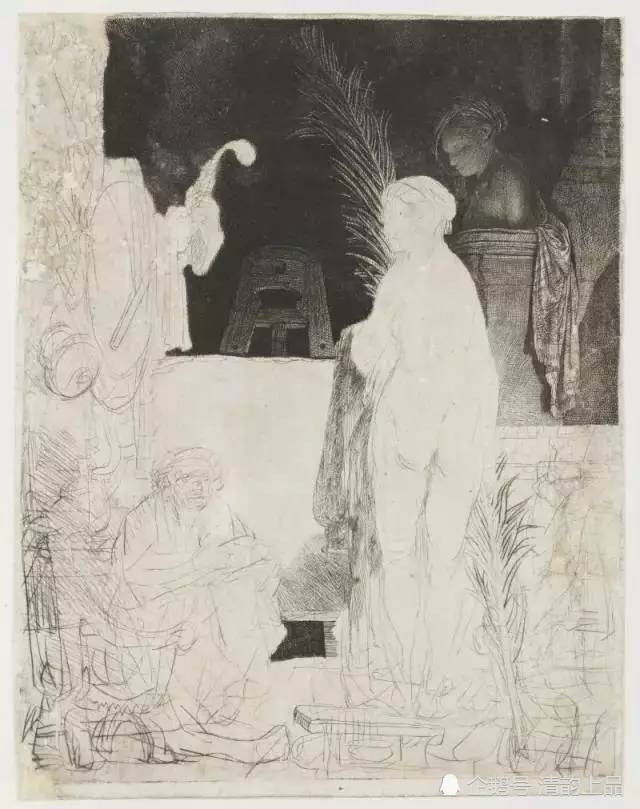 伦勃朗·哈尔曼松·凡·莱因|欧洲17世纪最伟大的画家之一，伦勃朗素描作品欣赏