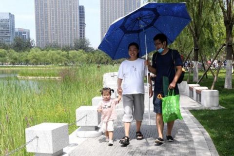 西海子公园|周末市民游园赏景