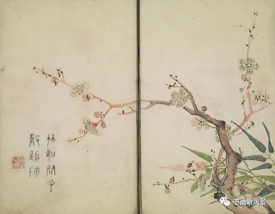 芥子园画传|康熙彩版《芥子园画传—梅兰竹菊》，太难得了！