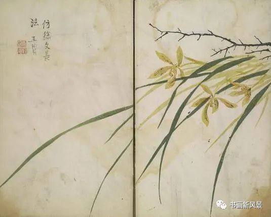 芥子园画传|康熙彩版《芥子园画传—梅兰竹菊》，太难得了！
