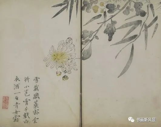 芥子园画传|康熙彩版《芥子园画传—梅兰竹菊》，太难得了！