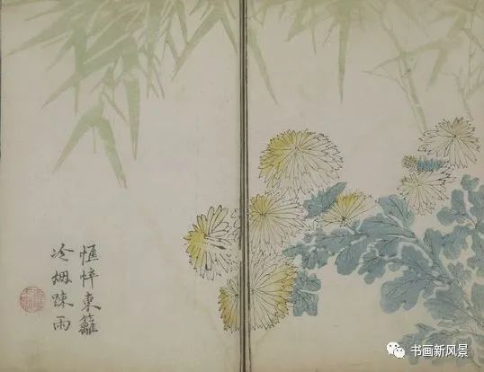 芥子园画传|康熙彩版《芥子园画传—梅兰竹菊》，太难得了！