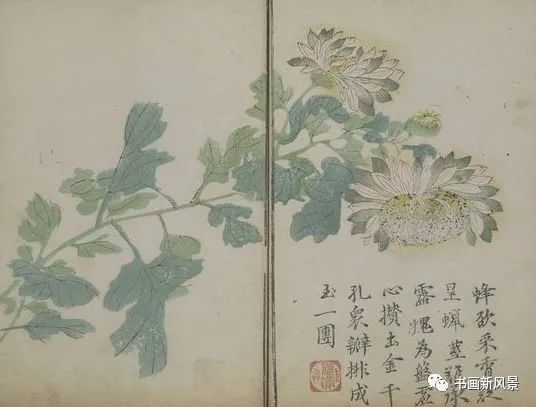 芥子园画传|康熙彩版《芥子园画传—梅兰竹菊》，太难得了！