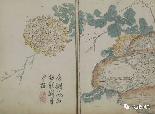 芥子园画传|康熙彩版《芥子园画传—梅兰竹菊》，太难得了！
