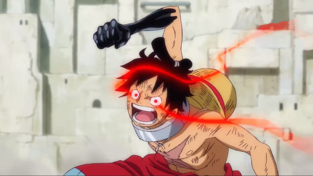 海贼王933集:路飞首秀"血红霸气",一拳秒蝙蝠人,凯多危险了