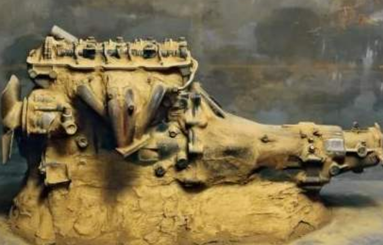 冷军|冷军画了两个发动机，为何横的卖198万，竖的却卖出1879万天价？